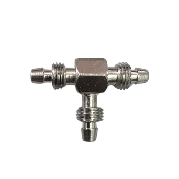 C30 - Conexão em T com Porcas – Mangueira 3,3mm (Ligação Geral) | Dabi / Gnatus / Olsen - Image 3