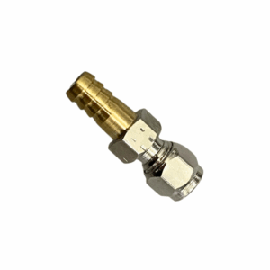 C50 – Conexão de Interligação (Espigão x Rosca com Porca) Mangueira Ø 6,0 mm x Mangueira Ø 3,3 mm (Ligação Geral)