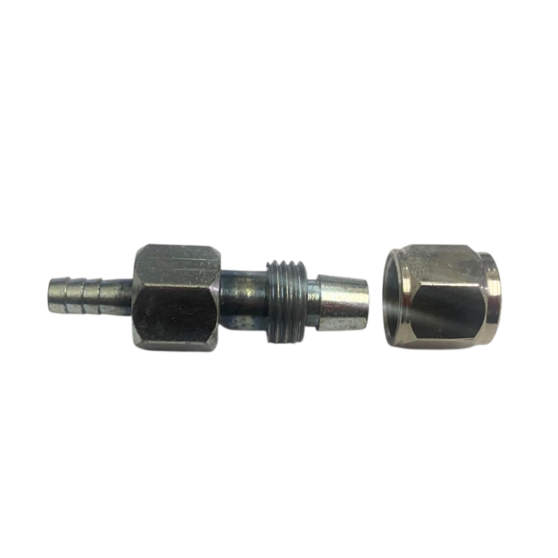 C55 - Conexão de Interligação – Espigão x Rosca com Porca ( ø 6,0mm x ø 6,0mm )