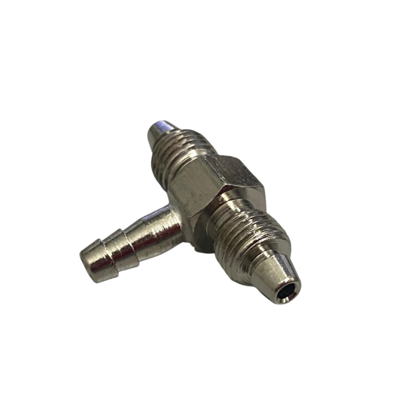 C63 - Conexão em T – Ø3,3mm x Ø6,0mm x Ø3,3mm (Rosca x Espigão x Rosca) - Imagem 2