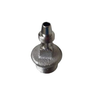 C93 – Conexão Reta Metálica para Entrada de Água – Rosca 1/2″ (para mangueira Ø6,0 mm ou Ø1/4″)