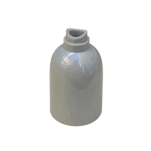DC7 – Copo Raspador Cinza Clássico para Amalgamador DOSAMAT – Sem Furo – 2 Peças